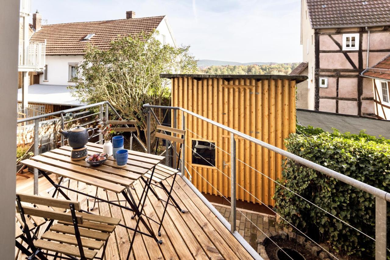 Ferienhaus Altstadtflair Bad Wildungen - Bis 8 Personen Ngoại thất bức ảnh