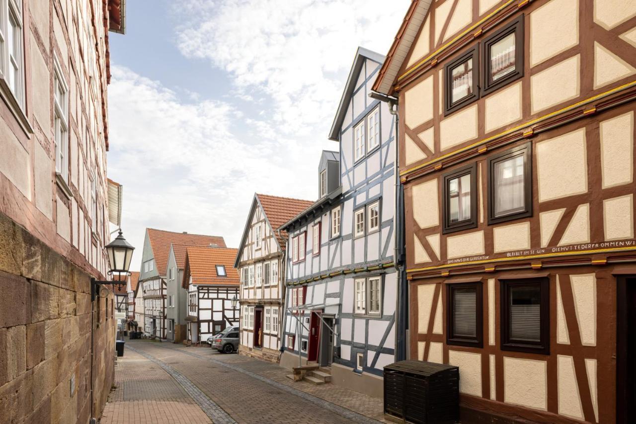 Ferienhaus Altstadtflair Bad Wildungen - Bis 8 Personen Ngoại thất bức ảnh