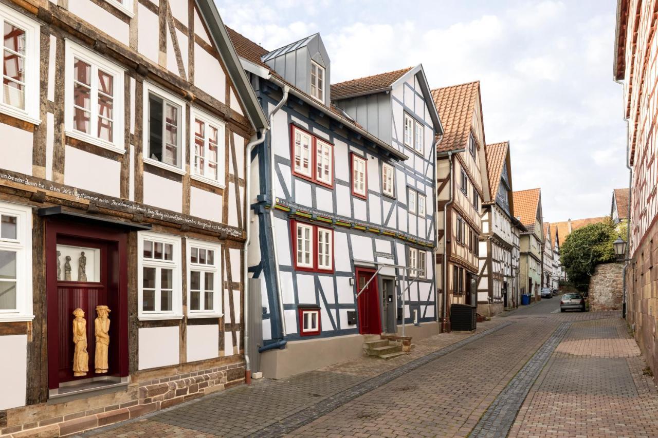 Ferienhaus Altstadtflair Bad Wildungen - Bis 8 Personen Ngoại thất bức ảnh